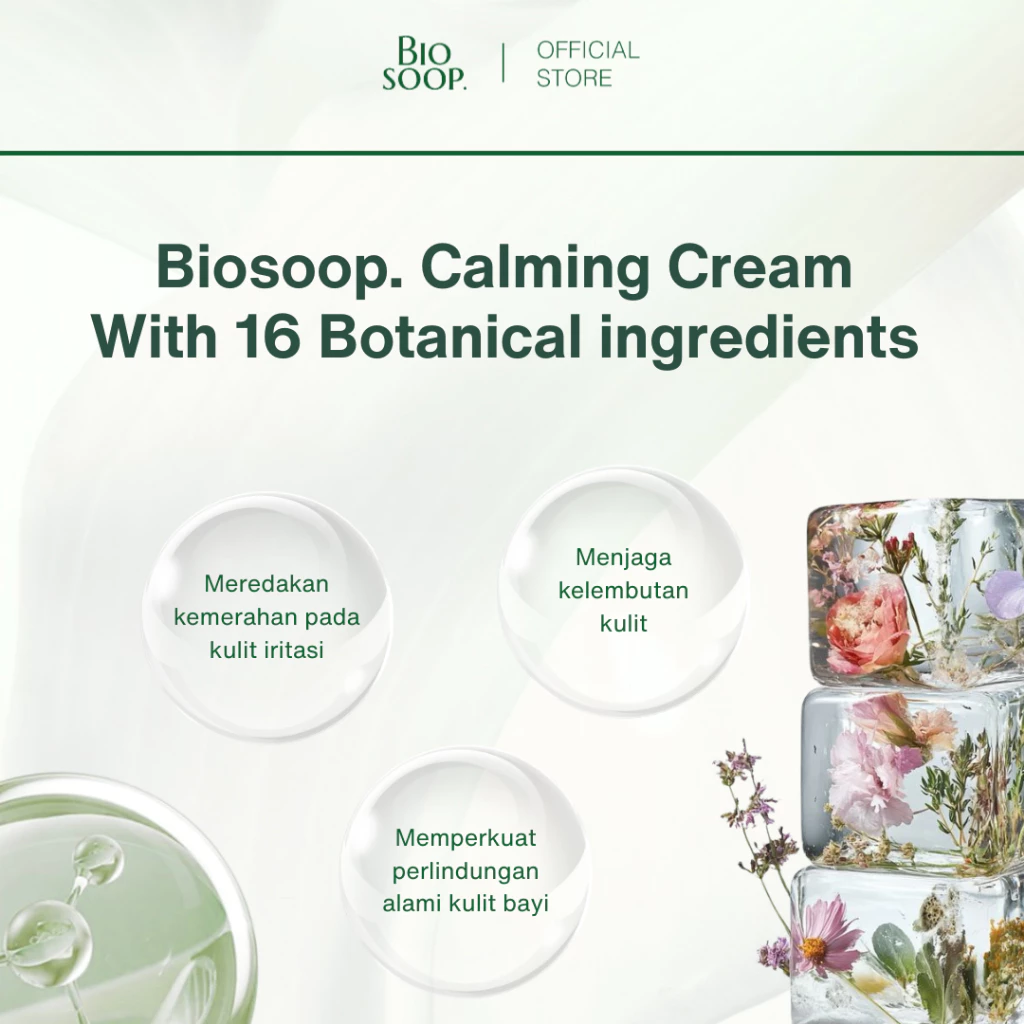 Biosoop. Calming Cream B16 40ml - Gambar 6
