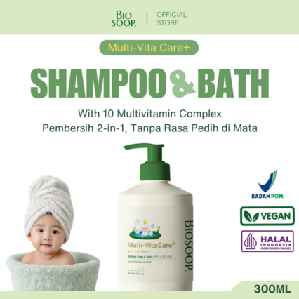 Biosoop Multi-Vita Care+ Baby Shampoo & Bath 300ml